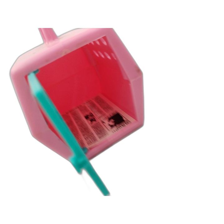 Cage Transport Miniature Rose Jouet - Accessoire Figurine Animal - Piè