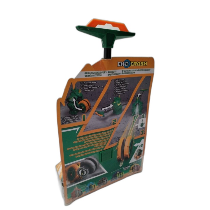 Exocrash Abutu Rhino - Goliath - Toupie Combat Lanceur - 6 ans+ - Neuf