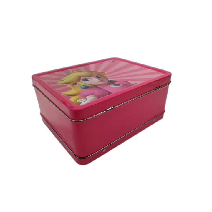 Mallette Métal Nintendo DS Princesse Peach - Boîte de Rangement Collec