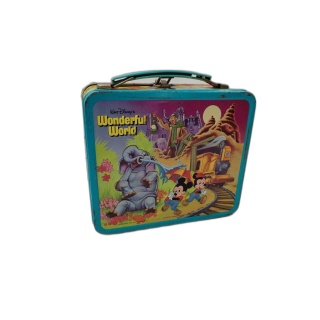 Lunch Box Métal Walt Disney Wonderful World 1979 - Aladdin Industries 