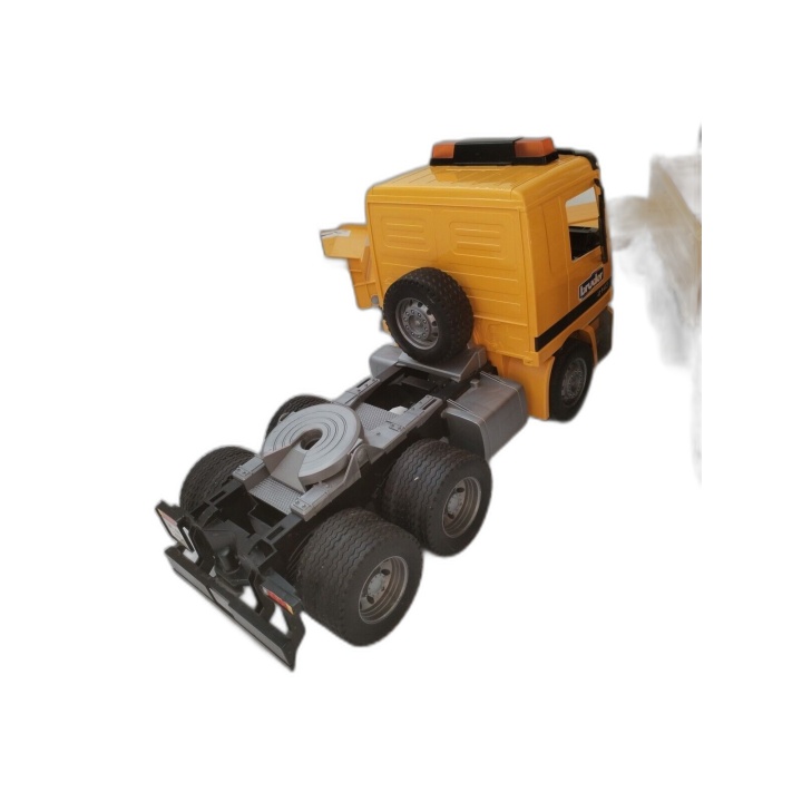 Bruder Mercedes Actros 4143 + Remorque Plateau Fliegl - Camion Articul