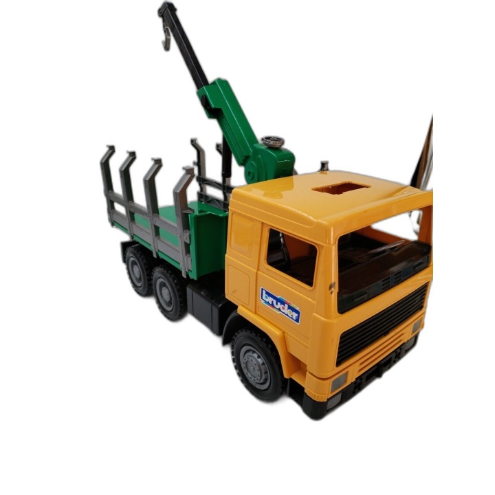Bruder Volvo F16 Camion Grumier Forestier Grue Treuil 1/16 - Occasion