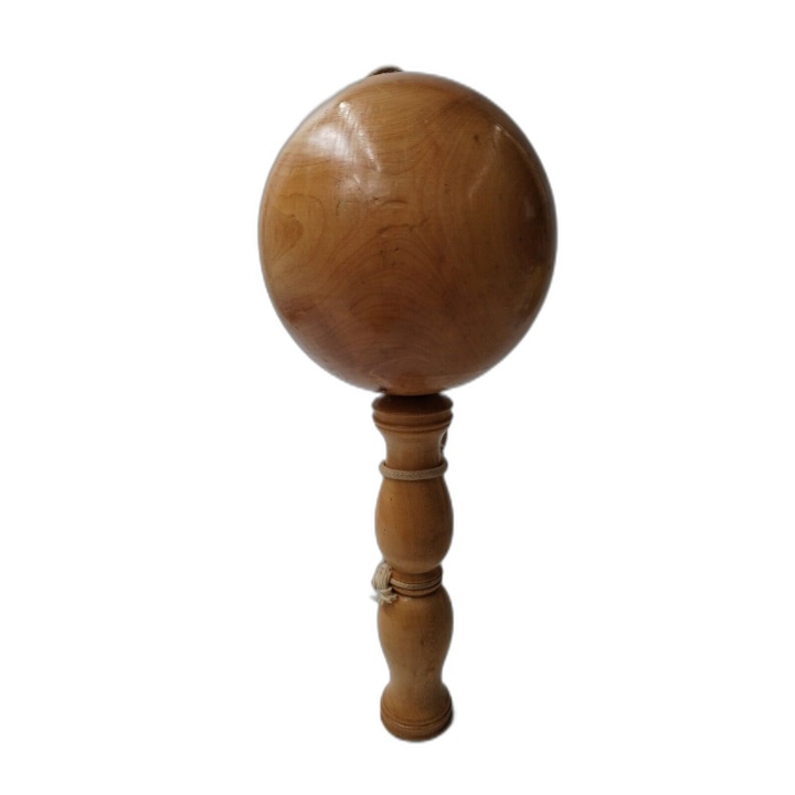Bilboquet Traditionnel en Bois Tourné - Jouet Adresse Vintage - Corde