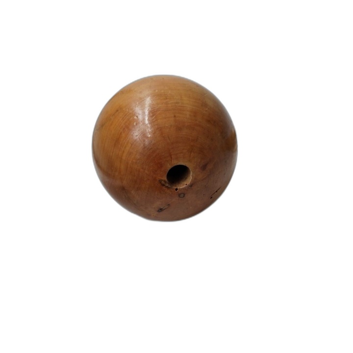 Bilboquet Traditionnel en Bois Tourné - Jouet Adresse Vintage - Corde
