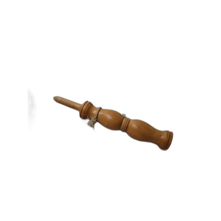 Bilboquet Traditionnel en Bois Tourné - Jouet Adresse Vintage - Corde