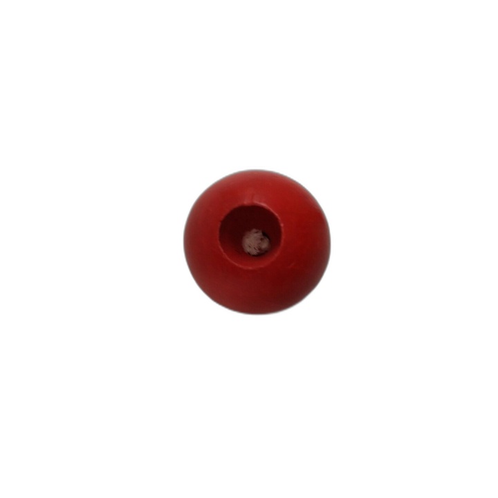 Bilboquet en Bois Rouge Classique - Jouet Adresse Traditionnel Enfant