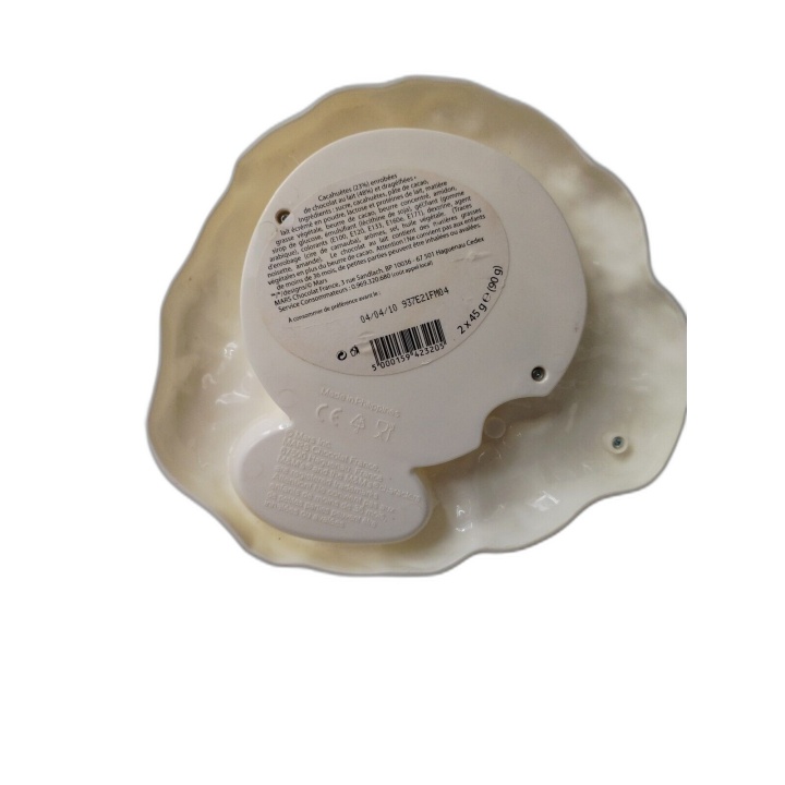 M&M's Figurine Distributeur Bonbons Bonhomme de Neige Rouge & Jaune - 