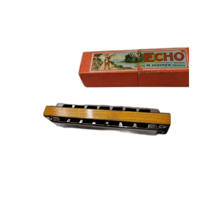 Harmonica Vintage Hohner The Echo - Made in Germany - Boîte d'Origine 