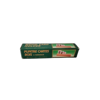 Pupitre Cartes Bois 3 Niveaux - Games of Tradition - Porte-Cartes Taro