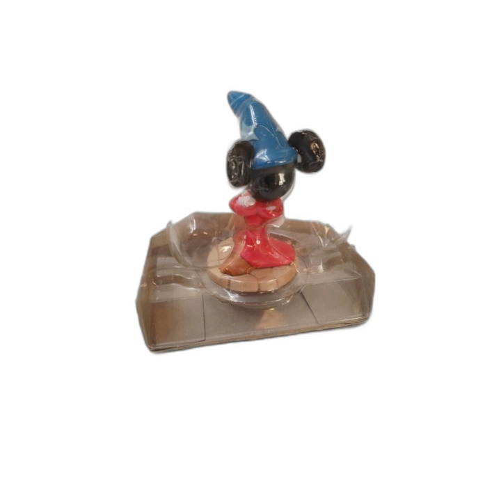 Lot Figurines Mickey Mouse Disney Infinity Sorcier + Carte Toy Box - O