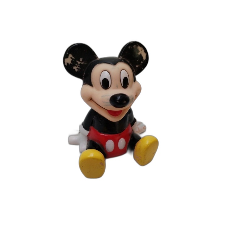 Lot Figurines Mickey Mouse Disney Infinity Sorcier + Carte Toy Box - O