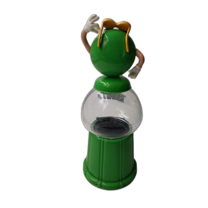 Distributeur Bonbons M&M's Vert Vintage - Figurine Green 30cm - Collec