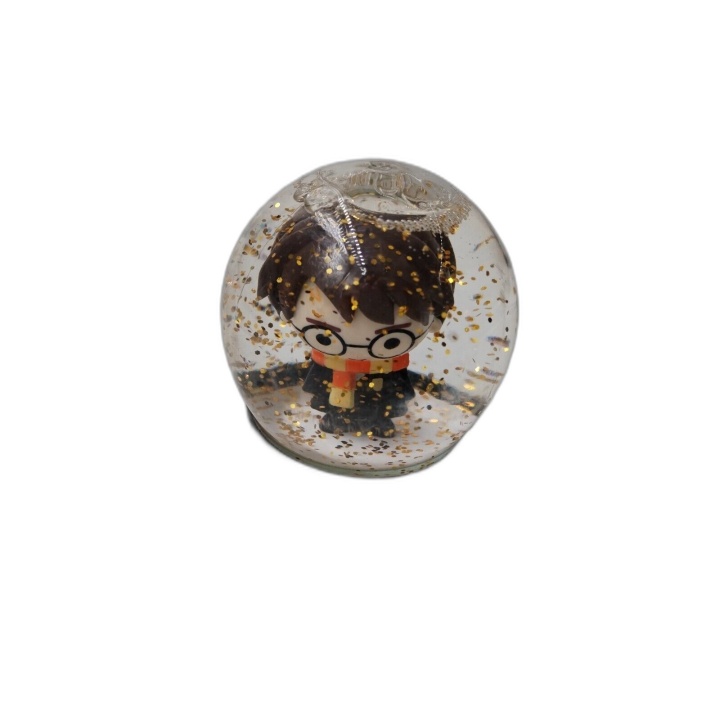 Harry Potter Boule à Neige Chibi Paillettes Or - Figurine HP Collector