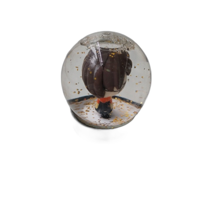 Harry Potter Boule à Neige Chibi Paillettes Or - Figurine HP Collector