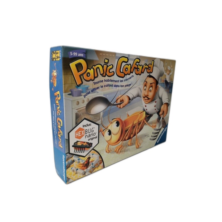 Panic Cafard Ravensburger - Jeu Adresse avec HexBug Nano - 2-5 Joueurs