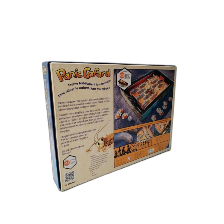 Panic Cafard Ravensburger - Jeu Adresse avec HexBug Nano - 2-5 Joueurs