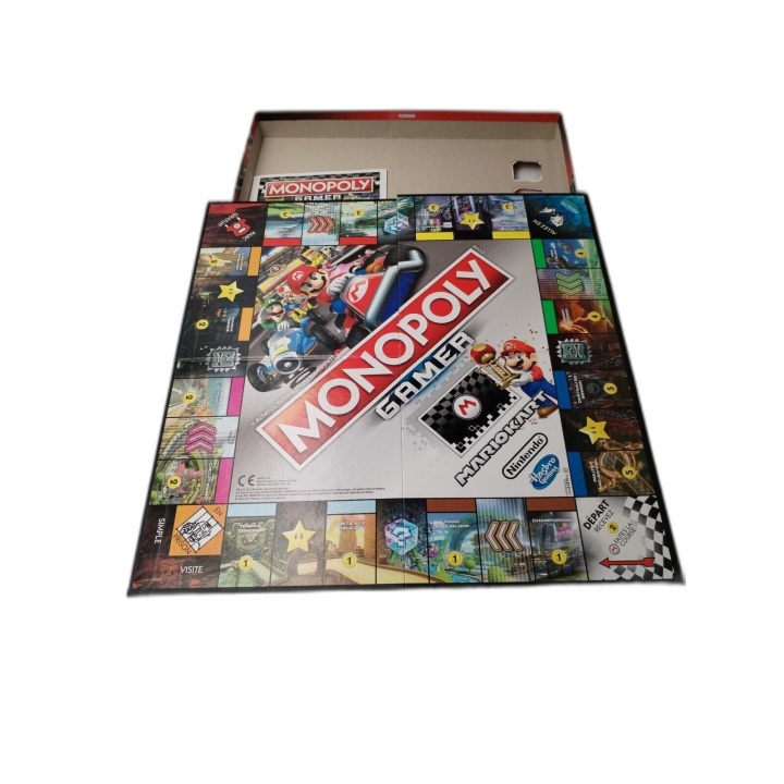 Monopoly Gamer Mario Kart - Hasbro Nintendo - Jeu Société 2-4 Joueurs