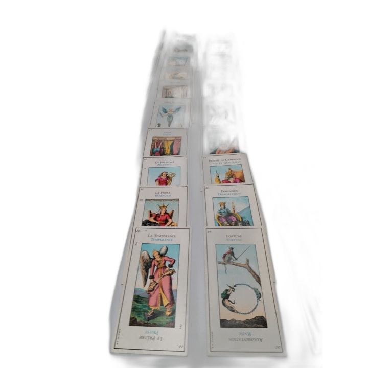 Grand Etteilla Tarots Égyptiens B.P. Grimaud 1977 - Jeu Divinatoire Co