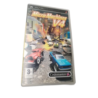 Micro Machines V4 - PSP - Jeu de Course Miniature - Occasion