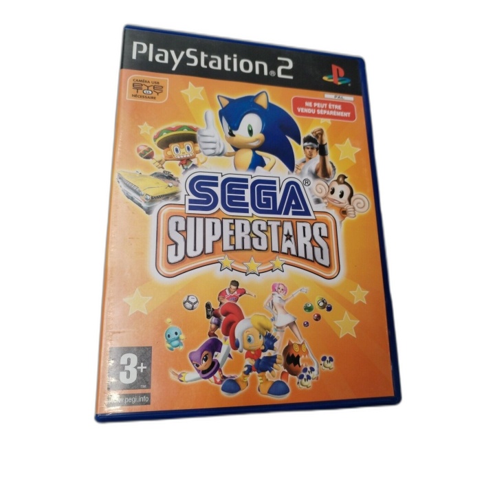 Sega Superstars - PlayStation 2 - Jeu Party Game EyeToy - Occasion