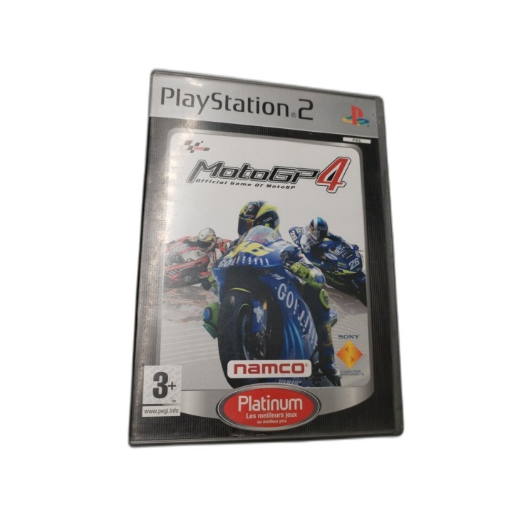 MotoGP 4 - PlayStation 2 - Jeu Course Moto Officiel - Édition Platinum