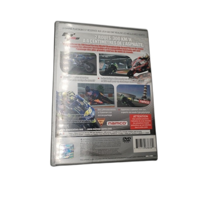 MotoGP 4 - PlayStation 2 - Jeu Course Moto Officiel - Édition Platinum
