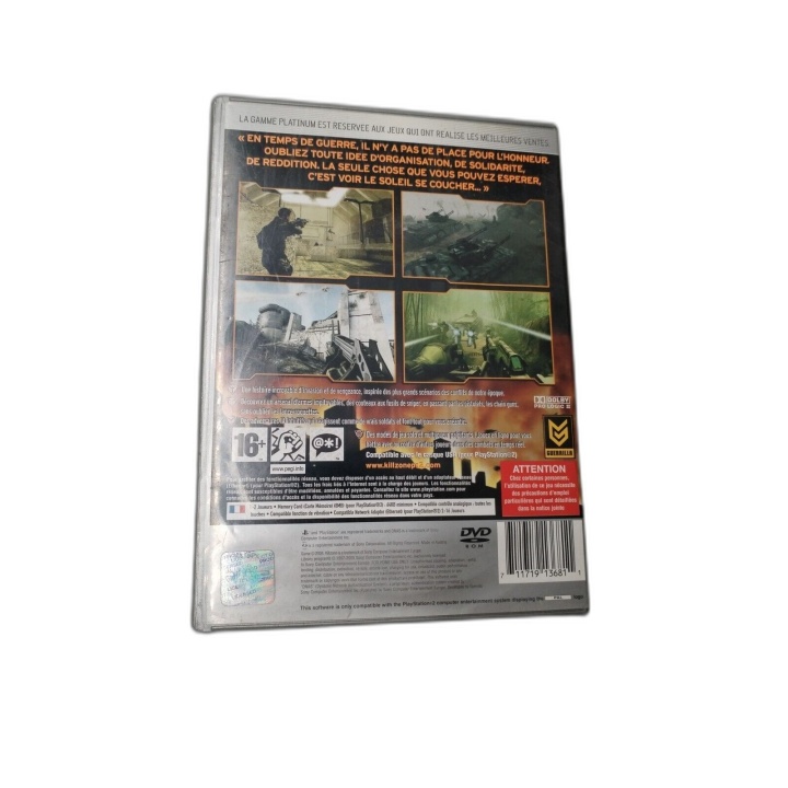 Killzone - PlayStation 2 - FPS Exclusif PS2 - Édition Platinum - Occas