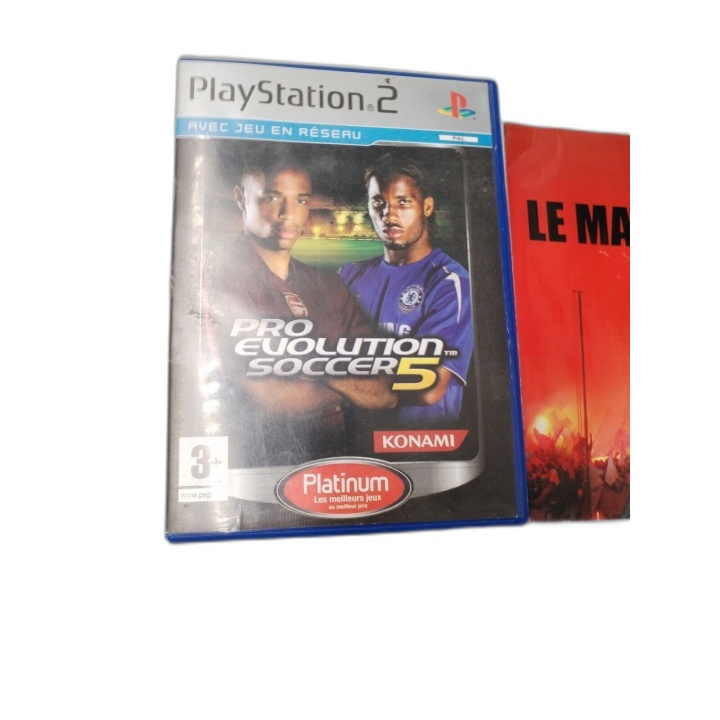 Pro Evolution Soccer 5 - PlayStation 2 - Jeu Football Konami Platinum