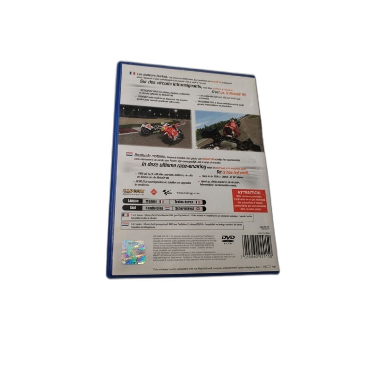 MotoGP 08 - PlayStation 2 - Jeu Course Moto Officiel Capcom - Occasion