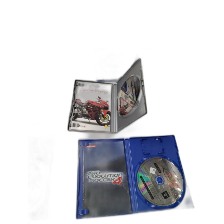 Lot 7 Jeux PlayStation 2 - PES 4&5, WRC, Tourist Trophy, Ford Racing 2