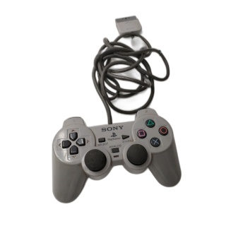 Manette Sony DualShock Analog PS1 SCPH-1200 Grise - PlayStation 1 - Oc