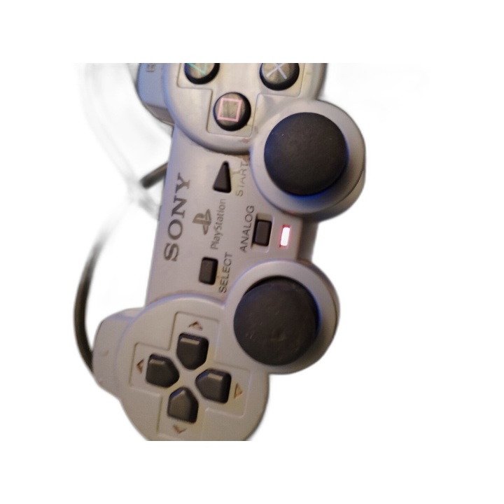 Manette Sony DualShock Analog PS1 SCPH-1200 Grise - PlayStation 1 - Oc