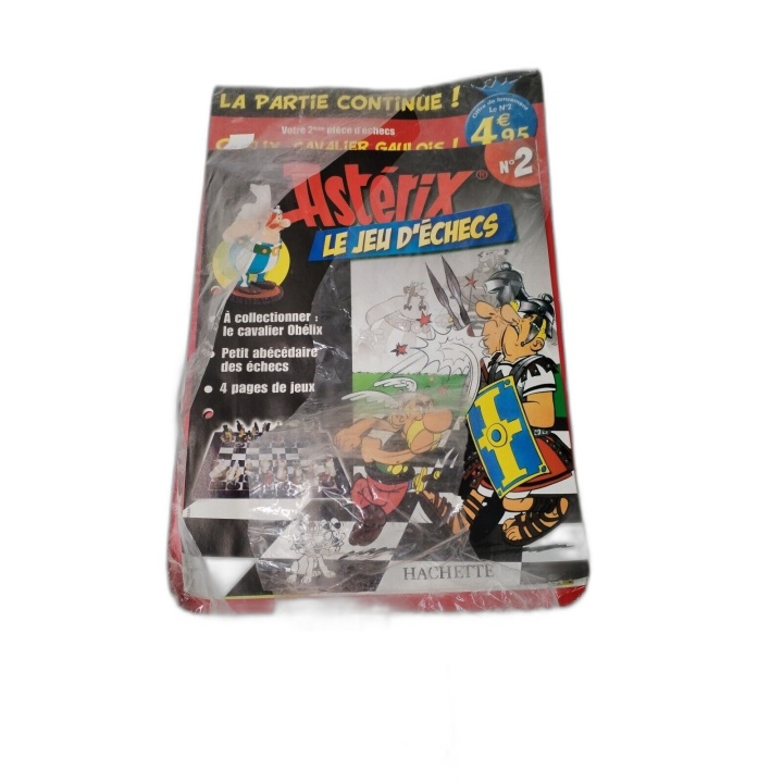 Astérix Le Jeu d'Échecs Hachette N°2 - Figurine Obélix Cavalier Gauloi