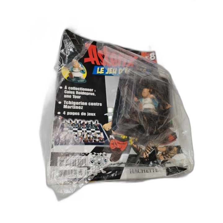 Astérix Le Jeu d'Échecs Hachette Plastoy N°8 - Figurine Caius Roidépru