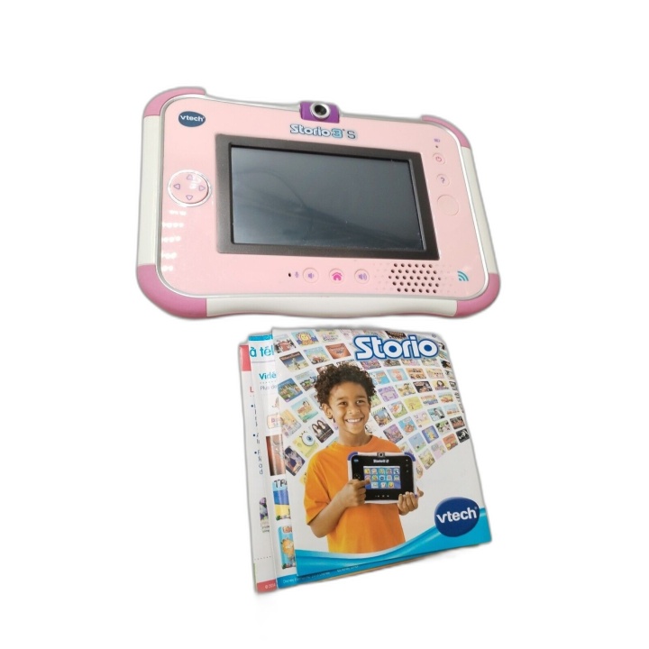 VTech Storio 3S Tablette Éducative Enfant Rose - Console Jeux Vidéo -