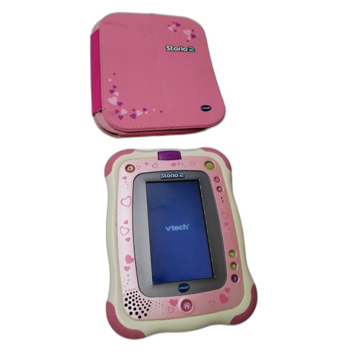 VTech Storio 2 Rose - Tablette Éducative Enfant + Housse + Jeu + Piles