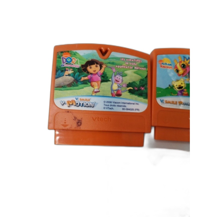 Lot 3 Cartouches VTech V.Smile Motion - Dora + Ni Hao Kai-Lan + Sporti