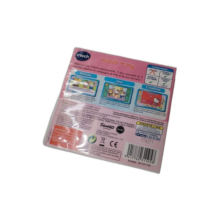 VTech Storio Hello Kitty - Une Journée avec Kitty et ses Amis - Jeu Éd