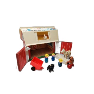 Fisher-Price Play Family Farm 915 - Ferme Vintage 1967 - Little People