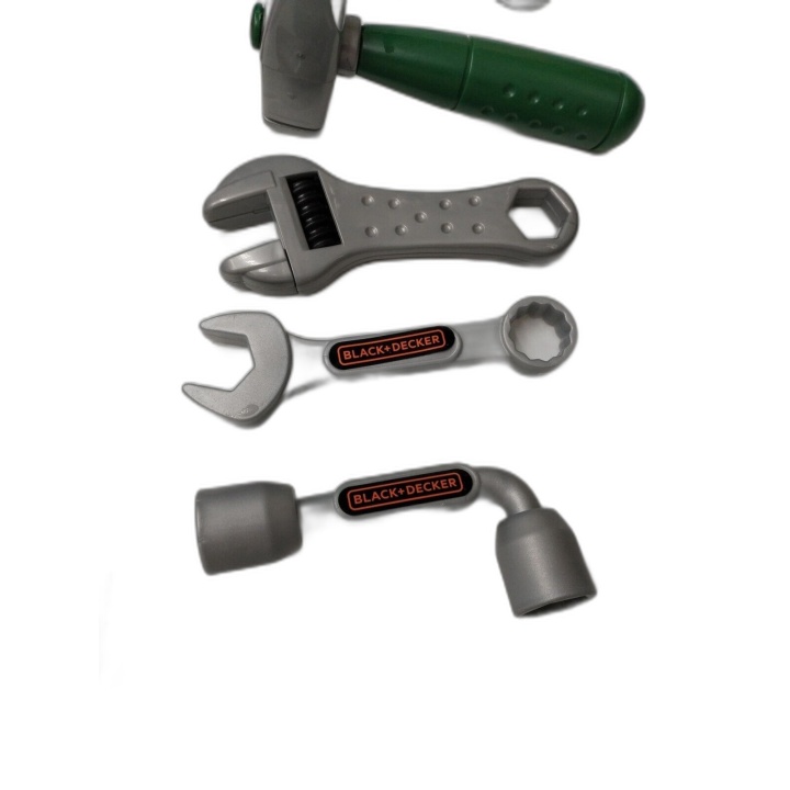 Black+Decker Smoby Caisse à Outils Jouet Enfant - 25+ Accessoires - Tr