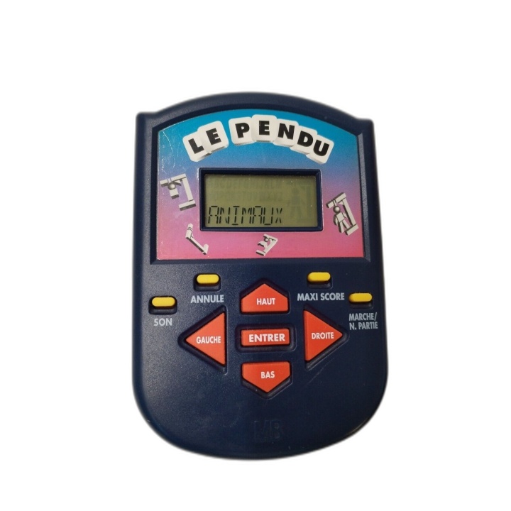 Le Pendu Électronique MB Jeux Hasbro 1998 - Jeu de mots portable - Occ