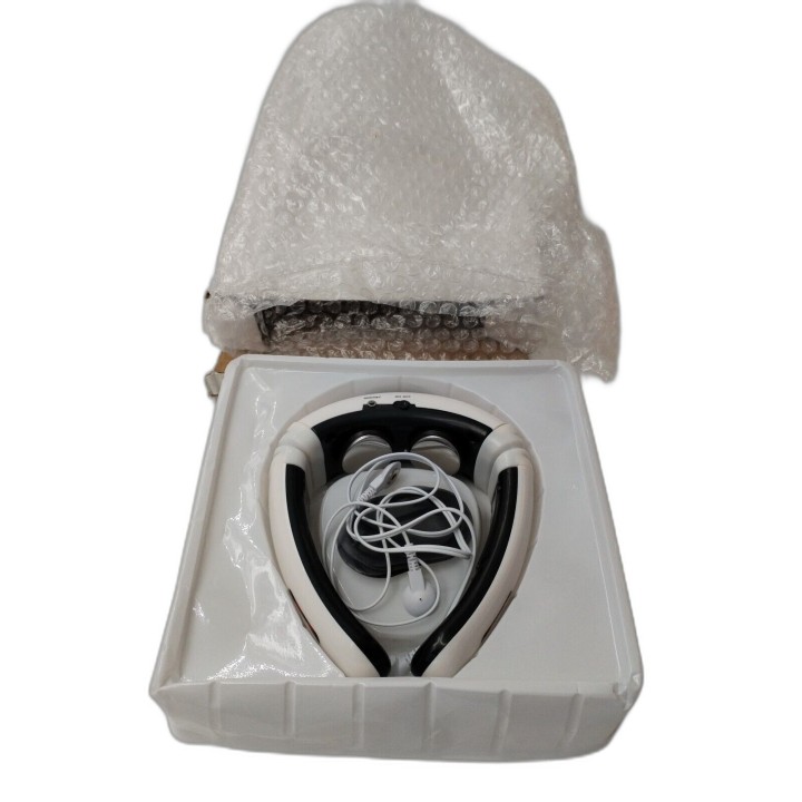 Masseur Cervical Électrique Pulse - Collier Chauffant Nuque - Très Bon