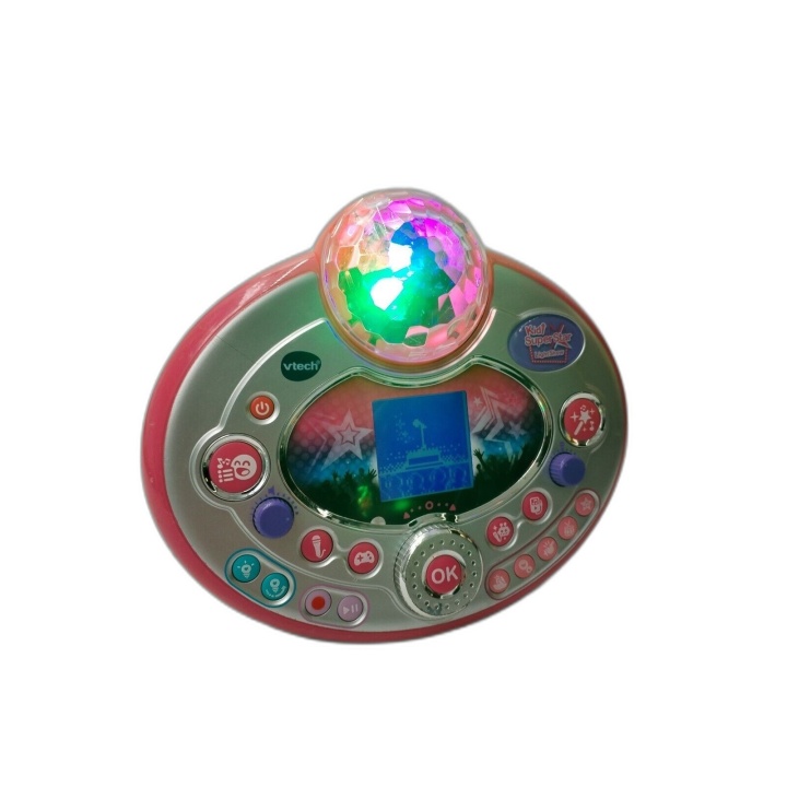 VTech Kidi SuperStar LightShow - Karaoké Enfant Effets Lumineux Disco