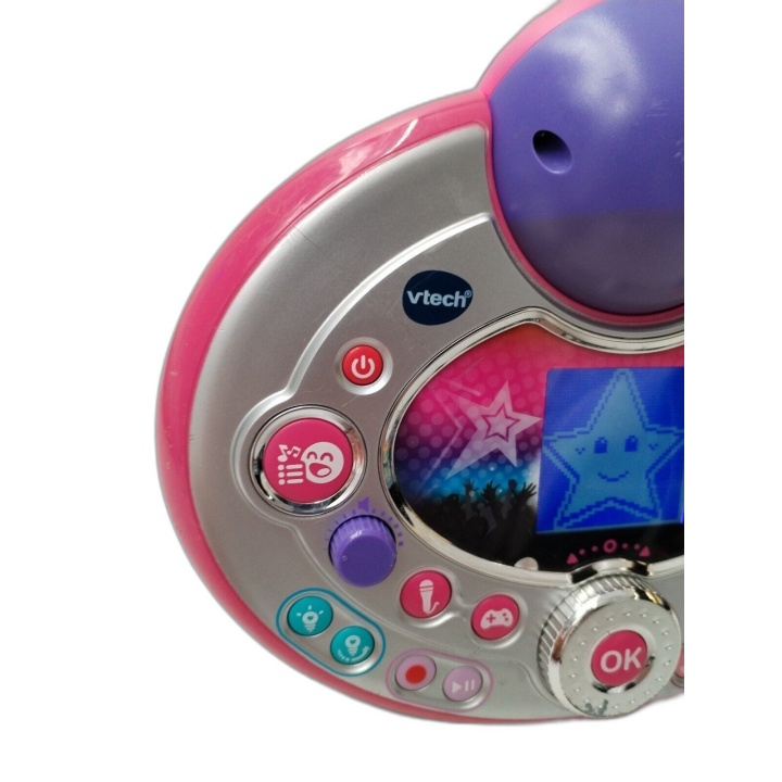 VTech Kidi SuperStar LightShow - Karaoké Enfant Effets Lumineux Disco