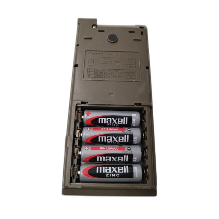 Calculatrice Imprimante Vintage Canon P2-D - Écran Fluorescent - Fonct