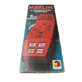 Merlin MM Compagnon de Jeu Électronique 6 Jeux - Vintage Années 80 - P