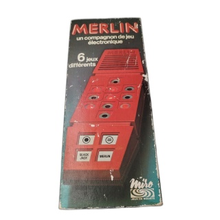 Merlin Jeu Électronique Miro - 6 Jeux dont Black Jack - Vintage Années