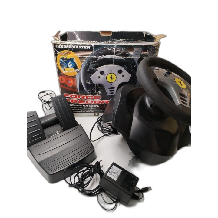Thrustmaster Ferrari Force Feedback Racing Wheel - Volant PC USB avec