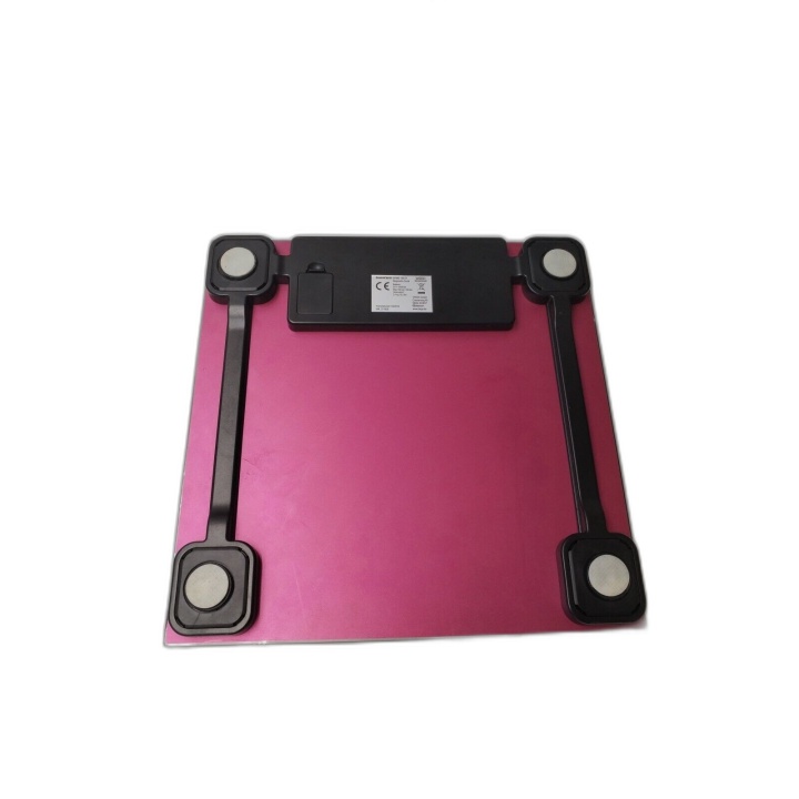 Pèse-Personne Impédancemètre SilverCrest Rose - Balance Digitale Masse