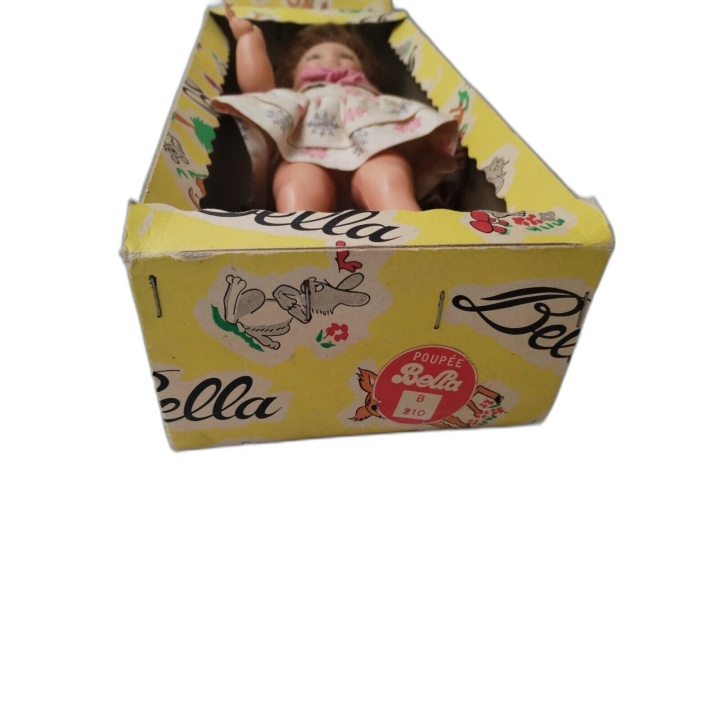 Poupée Bella Vintage Années 60/70 - Jouet Rétro Enfant Fille - Avec Bo